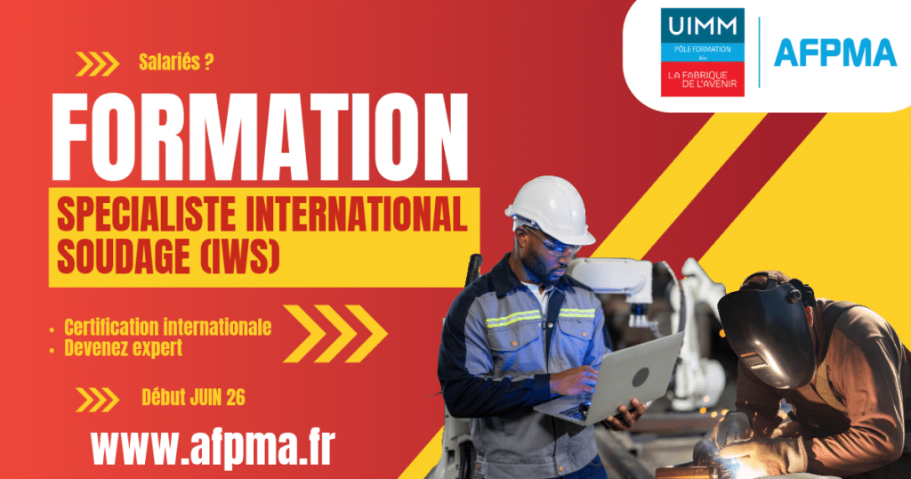 FORMATION iws SPECIALISTE INTERNATIONAL EN SOUDAGE