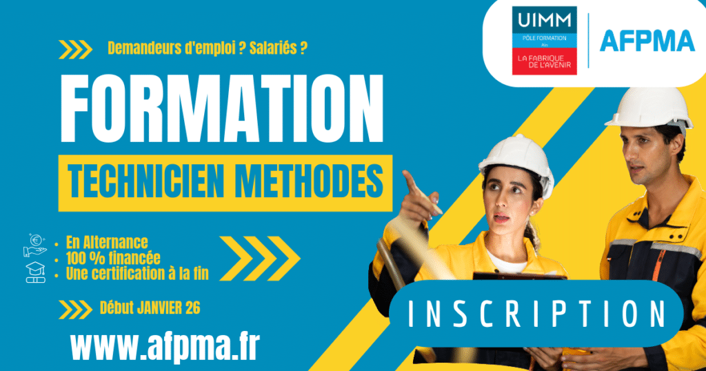 formation technicien méthodes