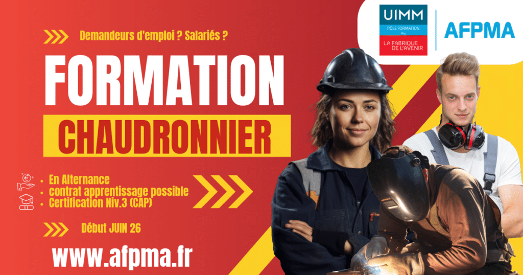 FORMATION TPFP CHAUDRONNERIE 2026